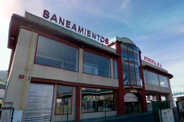 Instalaciones de Pereda en Barakaldo junto Max Center